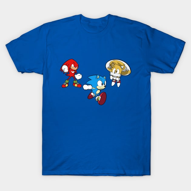 sanic T-Shirt by John Caden 64